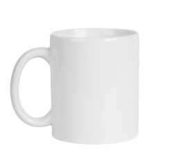 White ceramic mug