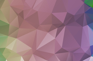 Obraz premium Pink Polygonal Mosaic Background, Creative Design