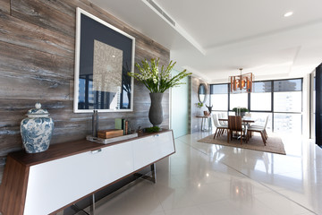 Artwork in a luxury hotel