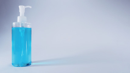 Coronavirus prevention hand sanitizer gel for hand hygiene corona virus protection.