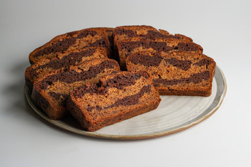 Chocolate banana bread