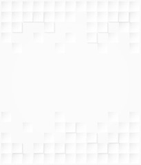 Abstract. Embossed paper square white Background ,light and shadow .Vector.