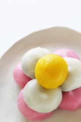 Chinese food, sticky rice ball for Mid-Autumn festival food