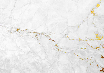 Obraz premium Marble with golden texture wall background