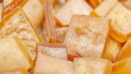 Rambak / Krecek / Jangek, traditional cracker from Indonesia made from cattle skin