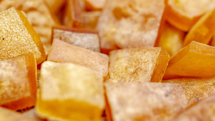 Rambak / Krecek / Jangek, traditional cracker from Indonesia made from cattle skin