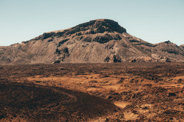 volcanic landscape in lanzarote