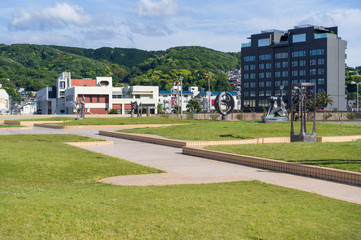 静岡県伊東市のオレンジビーチ
