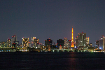 東京ベイエリアの夜景