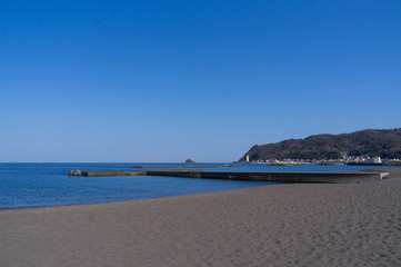 静岡県伊東市のオレンジビーチ