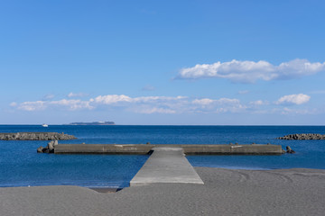 静岡県伊東市のオレンジビーチ