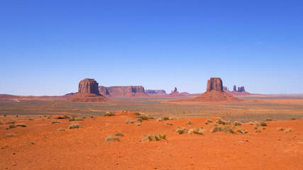 Monument Valley in Utah - famous landmark - travel photography