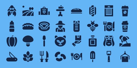 food icon set