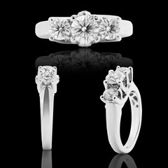 diamond ring jewelry for wedding with gemstones gems crystal sapphire and ruby