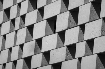 Squares Geometric Building Wall