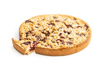 Sweet plum pie.