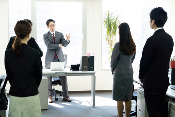 朝礼　ミーティング