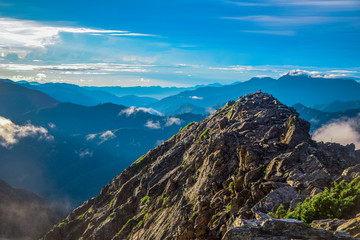 The Highest Mountain on Taiwan Island - Mt.Jade Mountain/YUSHAN  Landscape