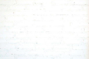 White brick background
