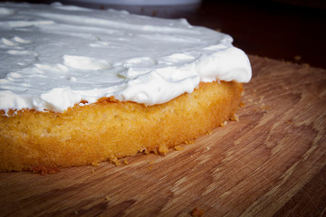 Homemade Cake Making