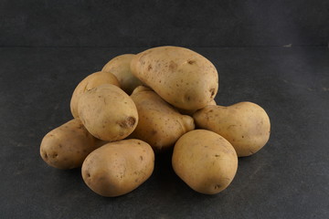 Potatoes stock photo
