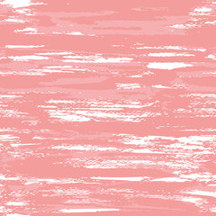 Dry brush grunge vector background texture with vertical pink brush strokes. on white background. Seamless pattern for fabric, paper, cloth wallpaper, invitations.