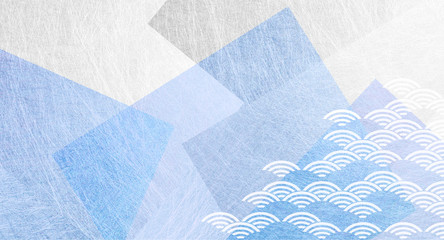 和紙による背景素材 暖色系のパステルカラー Wall Mural Imagefuji