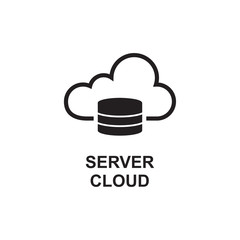 SERVER CLOUD ICON , COMPUTING DATA ICON