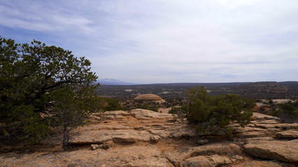 Beautiful valley at Arches National Park in Utah - travel photography