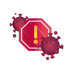 alert medical warning pandemic stop coronavirus covid 19