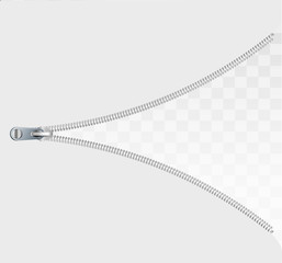 Vector illustration of 1 2 3 concept template zippered lock and unlock.Vector icon closed and open zipper, fastener. Zipper buttoned. © YURII