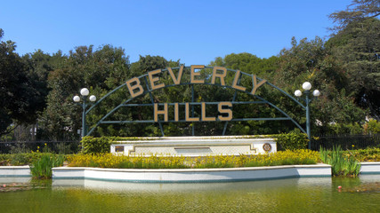 Beverly Hills in the city of Los Angeles - travel photography