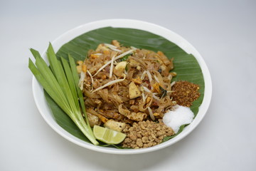 Pud Thai Fried noodle Thai style
