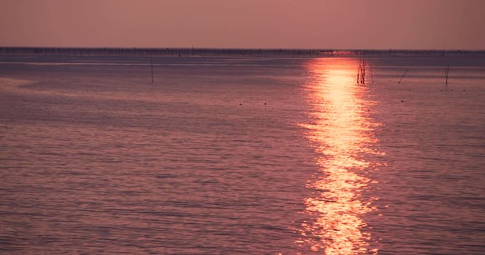 有明海の朝景・夕景