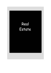 Real Estate tablet screen panoramic banner background. Realtor housing market online news. Black touchscreen.
