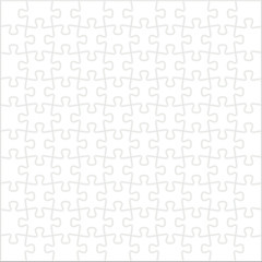 無地のジグソーパズル　背景　フレーム　正方形