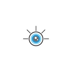 Eye logo vector