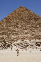 
Pyramids of Giza in Egypt - obrazy, fototapety, plakaty