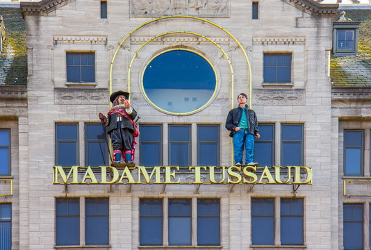 Madame Tussaud museum in Amsterdam