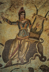 Obraz premium Roman Mosaic, Paphos, Cyprus