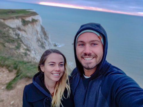 Beachy Head Photo Shoot With A Good Looking Couple