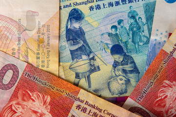 Hongkong Paper Currency Notes