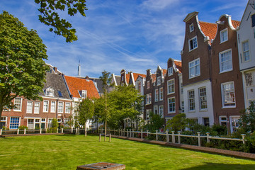 The courtyard in Amsterdam, Netherlands
