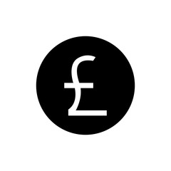 Pound sterling icon vector