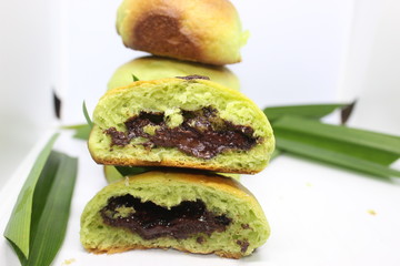 Pandan Bread in our kitchen when Work from Home