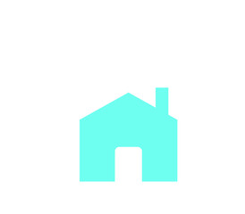home vector icon, house symbol illustration  