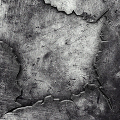 crack metal  template