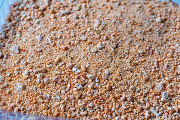 Traditional Handmade Sun-Dried Turkish Tarhana Powder for Soup.