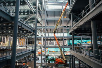 Office building Construction interior