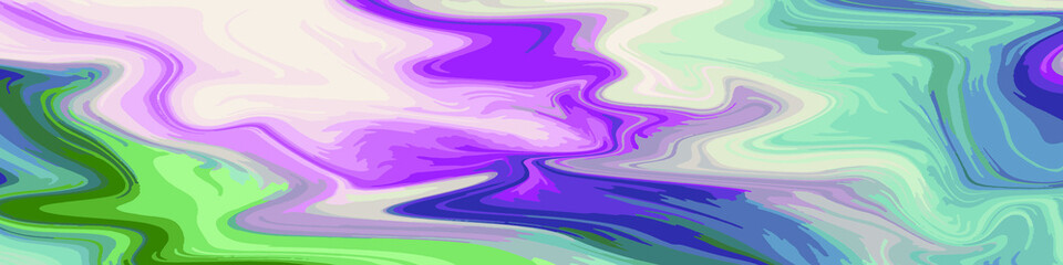 Liquid color marble style background. Fluid gradient inks design. Template for your design, banner, flyer, business card, poster, wallpaper, brochure